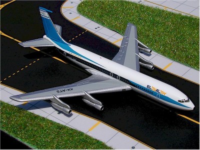 El Al Israel Airlines - Boeing 707-358B (GeminiJets 1:400)
