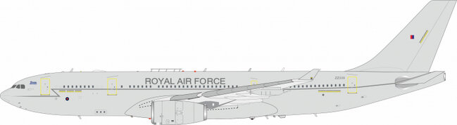 Royal Air Force Airbus A330 Voyager KC3 (A330-243MRTT) (Inflight200 1:200)