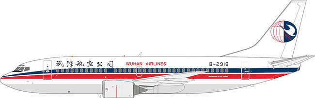 Wuhan Airlines Boeing 737-3Q8 (KJ Models 1:200)