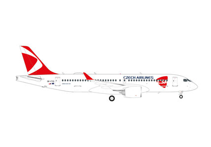 CSA Czech Airlines Airbus A220-300 (Herpa Wings 1:400)