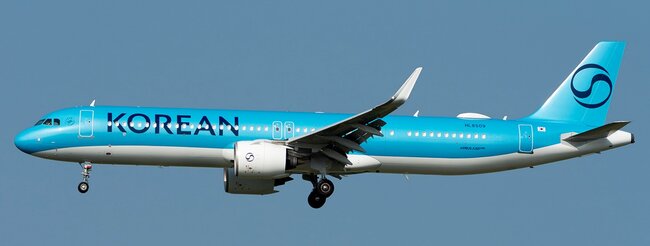 Korean Air Airbus A321neo (JC Wings 1:200)