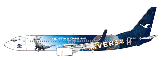 Xiamen Airlines Boeing 737-800 (JC Wings 1:400)