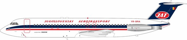 JAT Yugoslav Airlines BAC 111 (Inflight200 1:200)