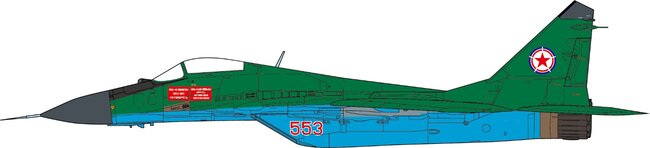Korean People's Army Air Force, MiG-29 Fulcrum (JC Wings 1:72)