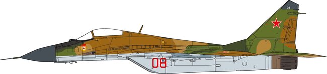 Russian Air Force MiG-29 Fulcrum (JC Wings 1:72)