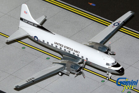 United States Navy (USN) Convair C-131F Samaritan (GeminiJets 1:200)