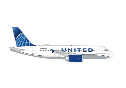 United Airlines Airbus A319 (Herpa Wings 1:500)
