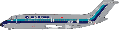 Eastern Air Lines Douglas DC-9-14 (V1:400 1:400)