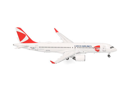 CSA Czech Airlines Airbus A220-300 (Herpa Wings 1:400)