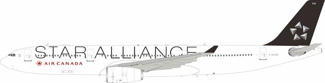 Air Canada (Star Alliance) Airbus A330-343 (B Models 1:200)