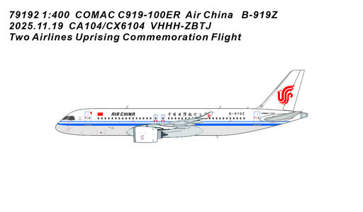 Air China Comac C919-100ER (Panda Models 1:400)