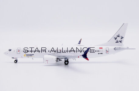 Singapore Airlines Boeing 737 MAX 8 (JC Wings 1:400)