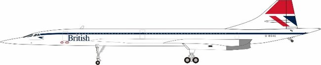 British Airways Concorde (ARD200 1:400)