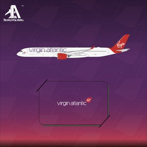 Virgin Atlantic Airbus A350-1000 (Aero Polaris 1:400)