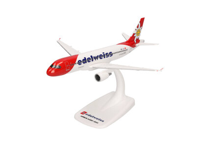 Edelweiss Air Airbus A320 (Herpa Snap-Fit 1:200)