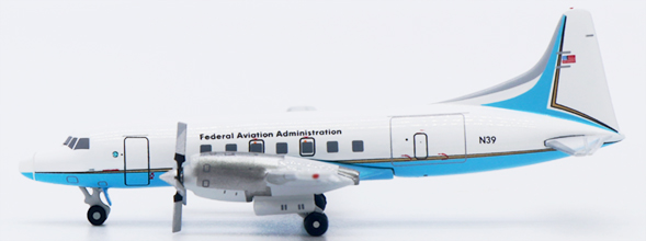 Federal Aviation Administration Convair CV-580 (JC Wings 1:400)