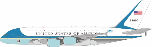 US Air Force Airbus A380 (B Models 1:200)