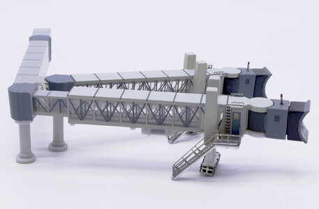  Air Passenger Bridge for B747 (Transparent) (JC Wings 1:400)