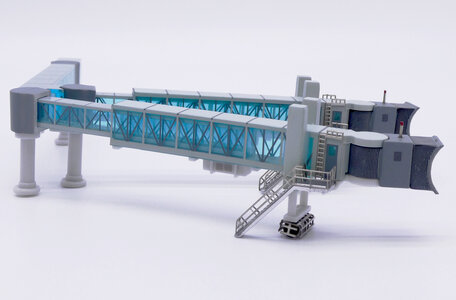  Air Passenger Bridge for B747 (Blue) (JC Wings 1:400)