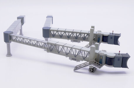  Air Passenger Bridge for B737 (Transparent) (JC Wings 1:400)