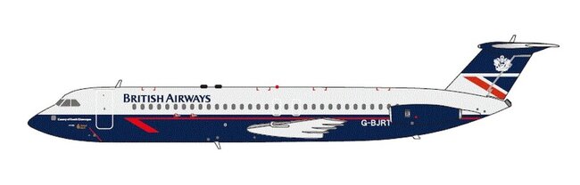 British Airways BAC 111-528FL One-Eleven (ARD 1:200)