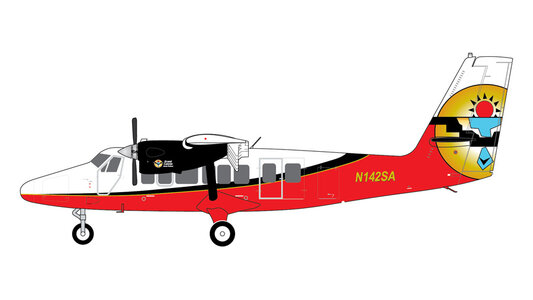 Grand Canyon Scenic Airlines de Havilland Canada DHC-6-300 Twin Otter (GeminiJets 1:200)