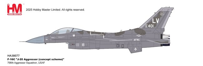 US Air Force F-16C (Hobby Master 1:72)