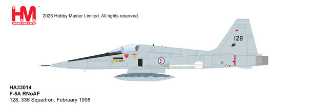 Royal Norwegian Air Force F-5A (Hobby Master 1:72)