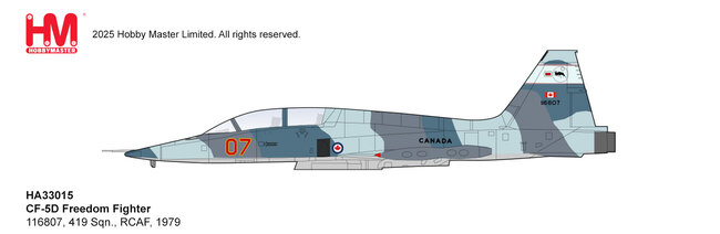 RCAF CF-5D Freedom Fighter (Hobby Master 1:72)
