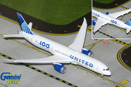 United Airlines Boeing 787-9 (GeminiJets 1:400)