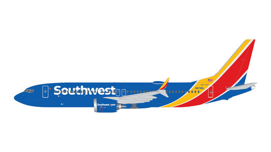Southwest Airlines Boeing 737 MAX 8 (GeminiJets 1:400)