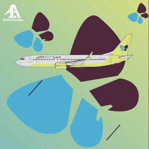 Jin Air Boeing 737-800 (Aero Polaris 1:400)