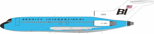 Braniff International Boeing 727-27C (Inflight200 1:200)