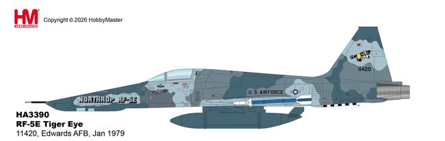 US Air Force Northrop RF-5E Tiger Eye (Hobby Master 1:72)