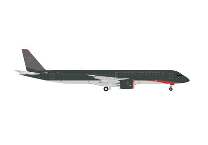 Royal Jordanian Airlines Embraer E195-E2 (Herpa Wings 1:500)