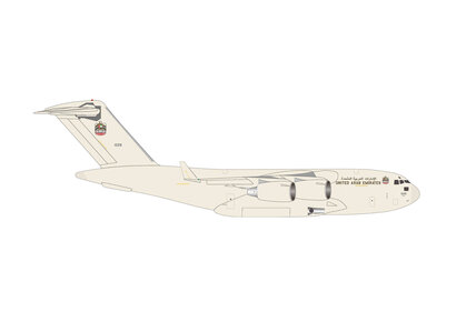United Arab Emirates Air Force Boeing C-17A Globemaster III (Herpa Wings 1:500)