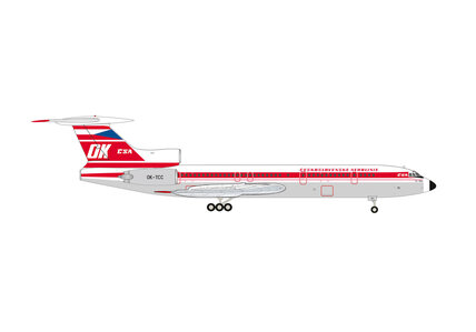 CSA Czechoslovak Airlines Tupolev TU-154M (Herpa Wings 1:200)