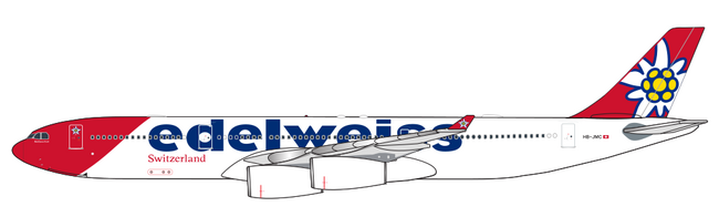 Edelweiss Airbus A330-200 (Aether Model 1:500)