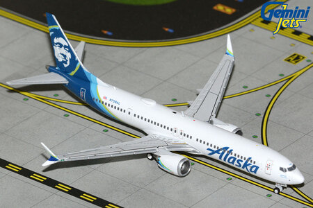 Alaska Airlines Boeing 737 MAX 9 (GeminiJets 1:400)