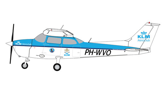KLM Aeroclub Cessna 172P Skyhawk (GeminiJets 1:72)