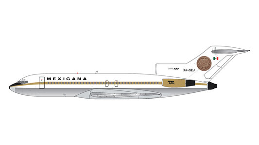 Mexicana Boeing 727-100 (GeminiJets 1:400)