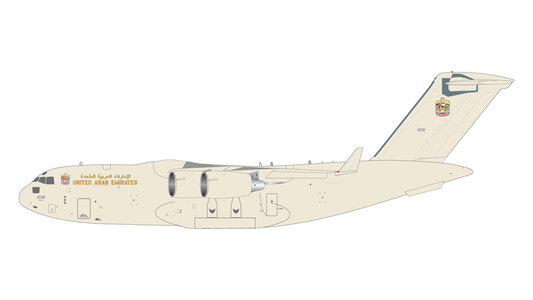 United Arab Emirates Air Force Boeing C-17 (GeminiJets 1:200)