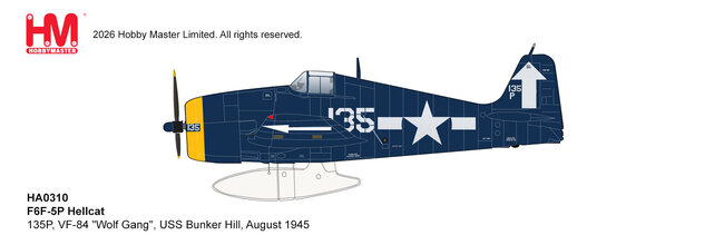 US Navy F6F-5P Hellcat (Hobby Master 1:32)