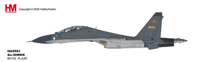 People's Liberation Army Air Force Sukhoi Su-30MKK Flanker-G (Hobby Master 1:72)