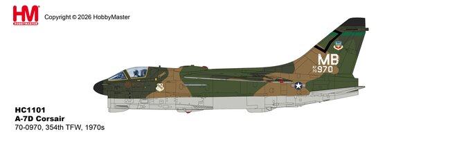 US Air Force A-7D Corsair II (Hobby Master 1:72)