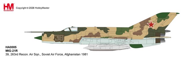 Soviet Air Force MiG-21R (Hobby Master 1:72)