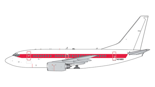 EG&G (Janet) Boeing 737-600 (GeminiJets 1:400)