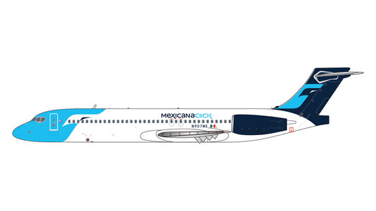 Mexicana Click Boeing 717-200 (GeminiJets 1:400)