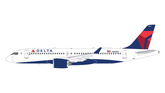 Delta Air Lines Airbus A220-300 (GeminiJets 1:200)