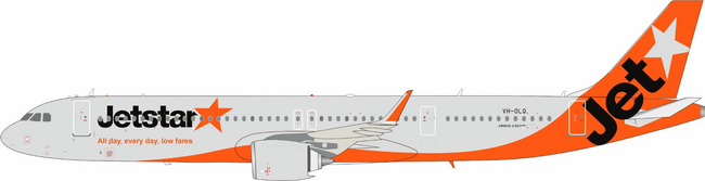 Jetstar Airways Airbus A321-251NX (B Models 1:200)